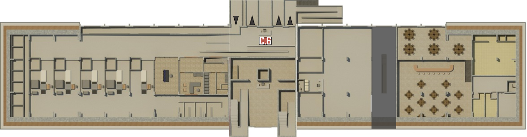 Entreplanta del Edificio de control
